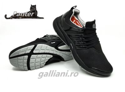 Adidasi negri Panter-barbati-baieti-bs panter a68 black