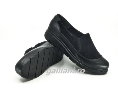 Pantofi negri casual-Dama-Produs in Romania din piele naturala-dc-talpex-10-box-sp