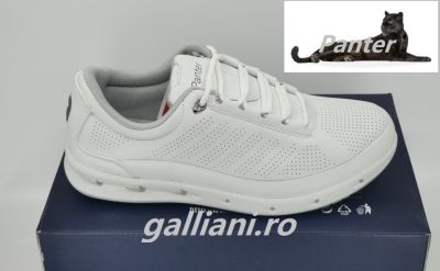 Pantofi albi copii-casual-sport-Panter-cc panter a69 white