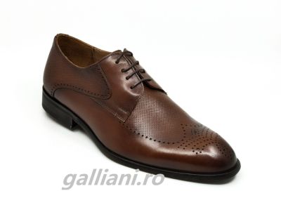 Pantofi maro eleganti-Barabati-piele naturala-fabricat in Romania-be-scv-116-brown