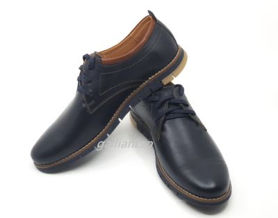 Pantofi bleumarin casual barbati-piele naturala-fabricat in Romania-bc-rus-ianis-3-navy