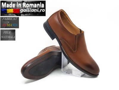 Pantofi eleganti barbati-piele naturala-fabricat in Romania-be alexander pb 101 e