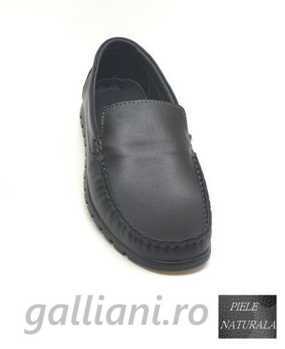 PANTOFI CASUAL BARBATI MOCASINI PIELE NATURALA FABRICAT IN ROMANIA BC-LUC-MOC-B
