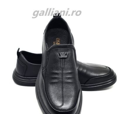Pantofi casual - elegant barbati-piele naturala Oskon b 01